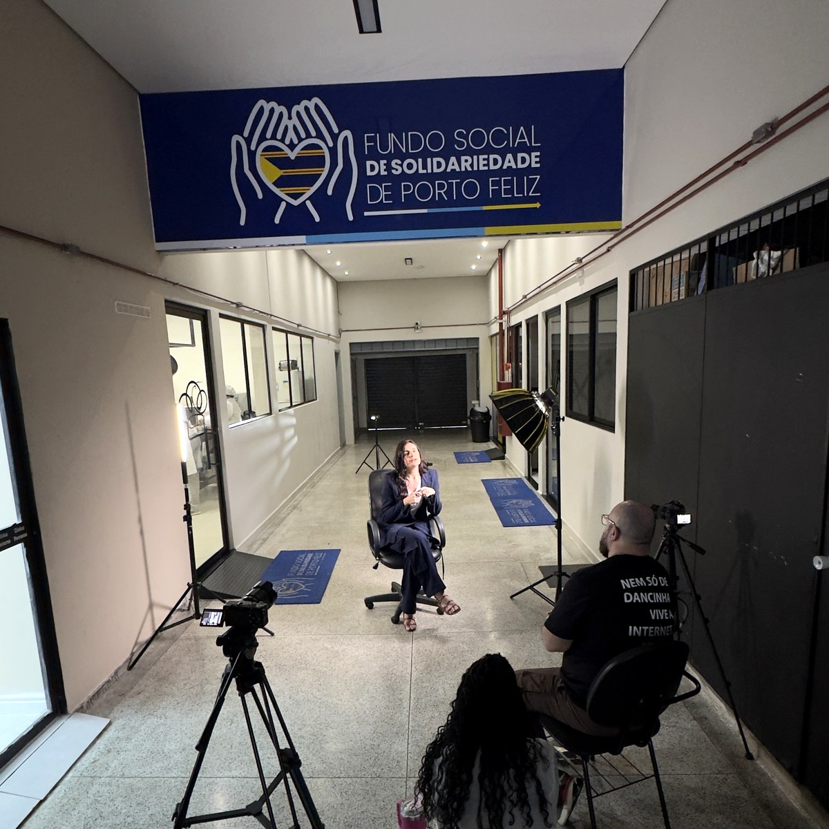 Bastidores da gravação da campanha GAC nas unidades do Senac